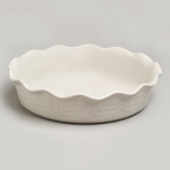 Изображение товара Форма для запекания AGNESS beige, круглая, 26,5*6,5 см., 1700 мл.