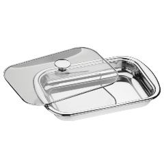 Изображение товара Форма для запекания Tramontina прямоугольная, 38.5х25 см, с крышкой (61315/394-TR)