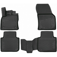 Изображение товара Коврики 3D в салон FORMAT для HYUNDAI Santa Fe 2017-н.в. повышенная износостойкость