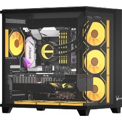 Изображение товара Корпус Formula Crystal Z9M черный Mini-Tower Micro-ATX стекло вентиляция