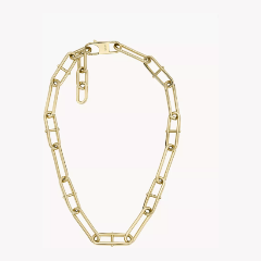 Изображение товара Стильное женское ожерелье-цепочка Fossil JF04102710 из стали