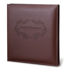 Изображение товара Фотоальбом Brauberg на 120 фото 10х15 см, 20 магнитных листов, обложка под кожу