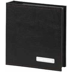 Изображение товара Фотоальбом Brauberg на 200 фото 10х15 см, под фактурную кожу, индивидуальный бокс, черный
