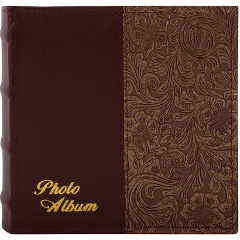 Изображение товара Фотоальбом Brauberg на 300 фотографий 10х15 см, обложка под кожу