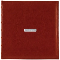 Изображение товара Фотоальбом BRAUBERG Delta на 500 фотографий 10х15 см под кожу коричневый