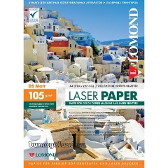 Изображение товара Фотобумага LOMOND Двухсторонняя Матовая, для лазерной печати, 105 г/м2, A4/250л.