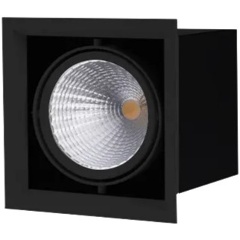 Изображение товара Светильник карданный FOTON FL-LED Grille-111-1 30W 3000K 185*185*150мм 30Вт 2400Лм