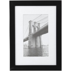 Изображение товара Фоторамка Image Art 601 21х30 черная пластиковая для фото 34.4х25.4 см