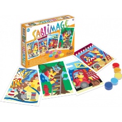 Изображение товара Набор для творчества SENTOSPHERE 8802 Фреска. Пожарные