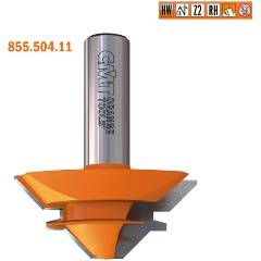 Изображение товара Фреза фигурная CMT 955.503.11, сращивание 15-28,5мм (Угол 90/180гр.) S=12 D=70x31,7