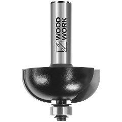 Изображение товара Фреза галтельная 937.5013.08, D=22,2 I=13 L=56 R=6,35 S=8мм Z=2 WOODWORK