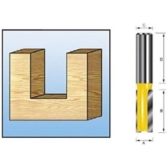 Изображение товара Фреза пазовая Makita, 2лезвия, хв-8мм, ф16мм, длина-19мм