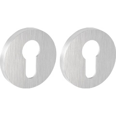 Изображение товара Накладка на цилиндр FUARO ET.R.SLR52 SSC-16 сатинированный хром