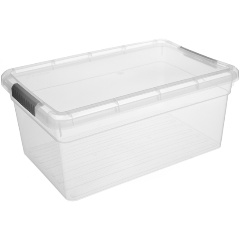 Изображение товара Контейнер FUNZONE для хранения на защелках 10 л, пластик, прямоугольный
