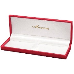 Изображение товара Футляр на 1 руч MANZONI кож з белый красн