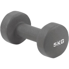 Изображение товара Гантель для аэробики неопреновая PRCTZ NEOPRENE DUMBBELL, 5 кг.