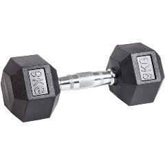 Изображение товара Гантель неразборная VictoryFit гексагональная 9 кг