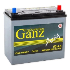Изображение товара Аккумулятор GANZ ASIA B24 EN480А, 238x129x225, прямая полярность, 50 Ач