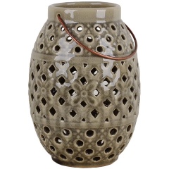 Изображение товара Фонарь под свечу GARDEN LIGHT керамический YSE-707-BWG-2C