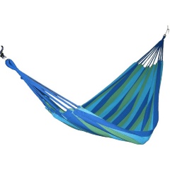 Изображение товара Гамак GARDEN STORY тканевый двухместный без перекладины 2000х1500мм арт.WR-F05B/1