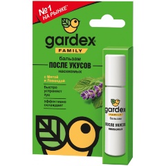 Изображение товара Бальзам GARDEX FAMILY после укусов насекомых, роликовый, 7 мл