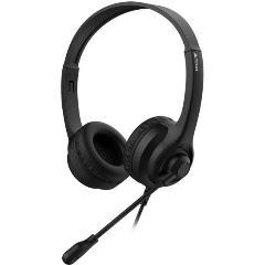 Изображение товара Гарнитура A4TECH HS-8i черный проводные накладные наушники для ПК