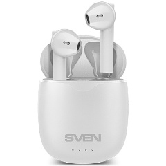 Изображение товара Беспроводная гарнитура SVEN E-727BT Bluetooth белый (SV-019891)