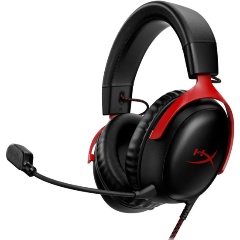 Изображение товара Гарнитура HYPERX CLOUD III черный/красный (727A9AA)