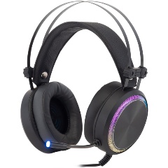 Изображение товара Гарнитура Oklick HS-L810G ANONYMOUS черный — игровые наушники с USB и 7.1 звуком