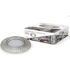 Изображение товара Встраиваемый светильник Gauss Metal Exclusive CA061 Круг. Титан, Gu5.3 1/100