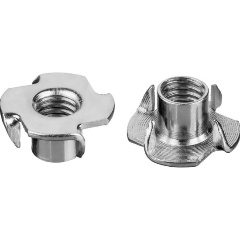 Изображение товара Гайка врезная Гайка врезная, M4x8мм, 5 кг (2630 шт.), оцинкованная, ЗУБР 303780-04