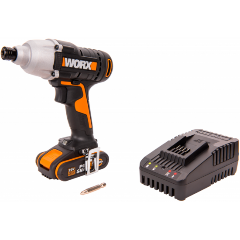 Изображение товара Винтоверт ударный аккумуляторный WORX WX291 + кейс