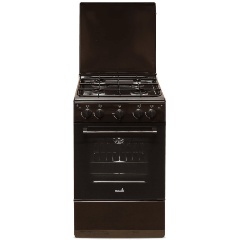 Изображение товара Газовая плита Cezaris ПГ 2150-05 коричневая 4 конфорки духовка 43 л