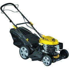 Изображение товара Газонокосилка бензиновая Champion LM4630 самоходная 4.1 л.с. ширина 46 см регулируемый срез