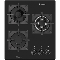 Изображение товара Газовая варочная панель Gefest ПВГ 2100-01 К33 3 конфорки стекло Беларусь