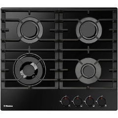 Изображение товара Газовая варочная панель Hansa BHKS671830 с 4 газовыми конфорками и электроподжигом