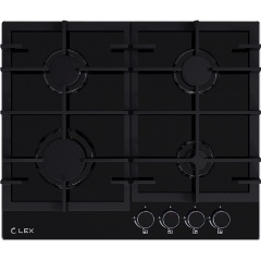 Изображение товара Газовая варочная панель Lex GVG 642A BBL 2 горелки стильный дизайн легкая установка