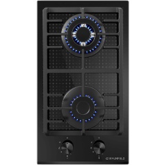 Изображение товара Газовая варочная панель Maunfeld EGHG.32.73CB2/G 2 конфорки черный стекло