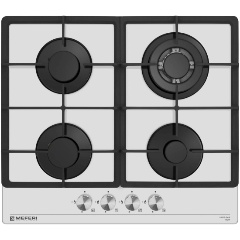 Изображение товара Газовая варочная панель Meferi MGH604WH GLASS POWER