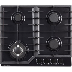 Изображение товара Газовая варочная панель Zigmund Shtain G 22.6 B 58 см 4 конфорки черная