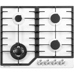 Изображение товара Газовая варочная панель Zigmund & Shtain G 22.6 W с 4 конфорками и электроподжигом