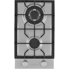Изображение товара Газовая варочная панель Zugel ZGH292X нержавеющая сталь 2 конфорки