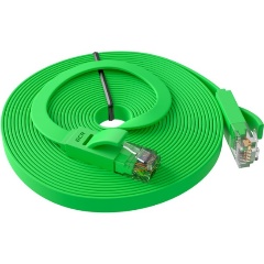 Изображение товара Патч-корд UTP GCR 10.0m cat.6, зелёный (GCR-LNC625-10.0m)