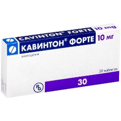 Изображение товара Лекарственное средство Кавинтон Форте таб. 10мг №30 (ГЕДЕОН РИХТЕР-РУС)