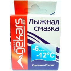 Изображение товара Мазь скольжения GEKARS (парафин) -6 -12