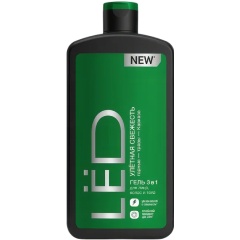 Изображение товара Гель для душа 3 в 1 LЁD улётная свежесть 490 мл мужской средство ухода