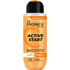 Изображение товара Гель для душа DEONICA Active start, 400 мл.