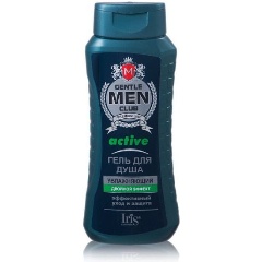 Изображение товара Гель для душа IRIS Gentlemen club Active увлажняющий, 400 мл