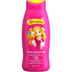 Изображение товара Детский гель для душа Принцесса Молочный апельсин, 400 мл