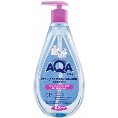 Изображение товара Гель для подмывания AQA Baby для девочек, 400мл
